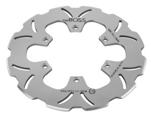 Tsuboss Front Brake Disc compatible with Gilera Fuoco 500 (07-14) WF8106 Wave2Open Front Brake Disc (Tsuboss – GIL-FUO500-FDW)