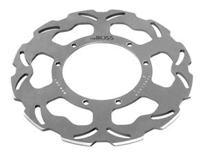 Tsuboss Front Brake Disc compatible with Honda CRE 450 Series (04-09) HO25F Front Wave Brake Disc (Tsuboss – TBS-HND-2137 Honda CRE F 450 R Enduro (04-08) Wave Brake Disc)