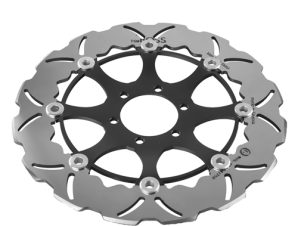 Tsuboss Front Brake Disc compatible with Yamaha FZR 600 Series (89-95) STX15D Wave2Open Front Brake Disc (Tsuboss – TBS-YMA-0588 Yamaha FZR R 600 (90-95))